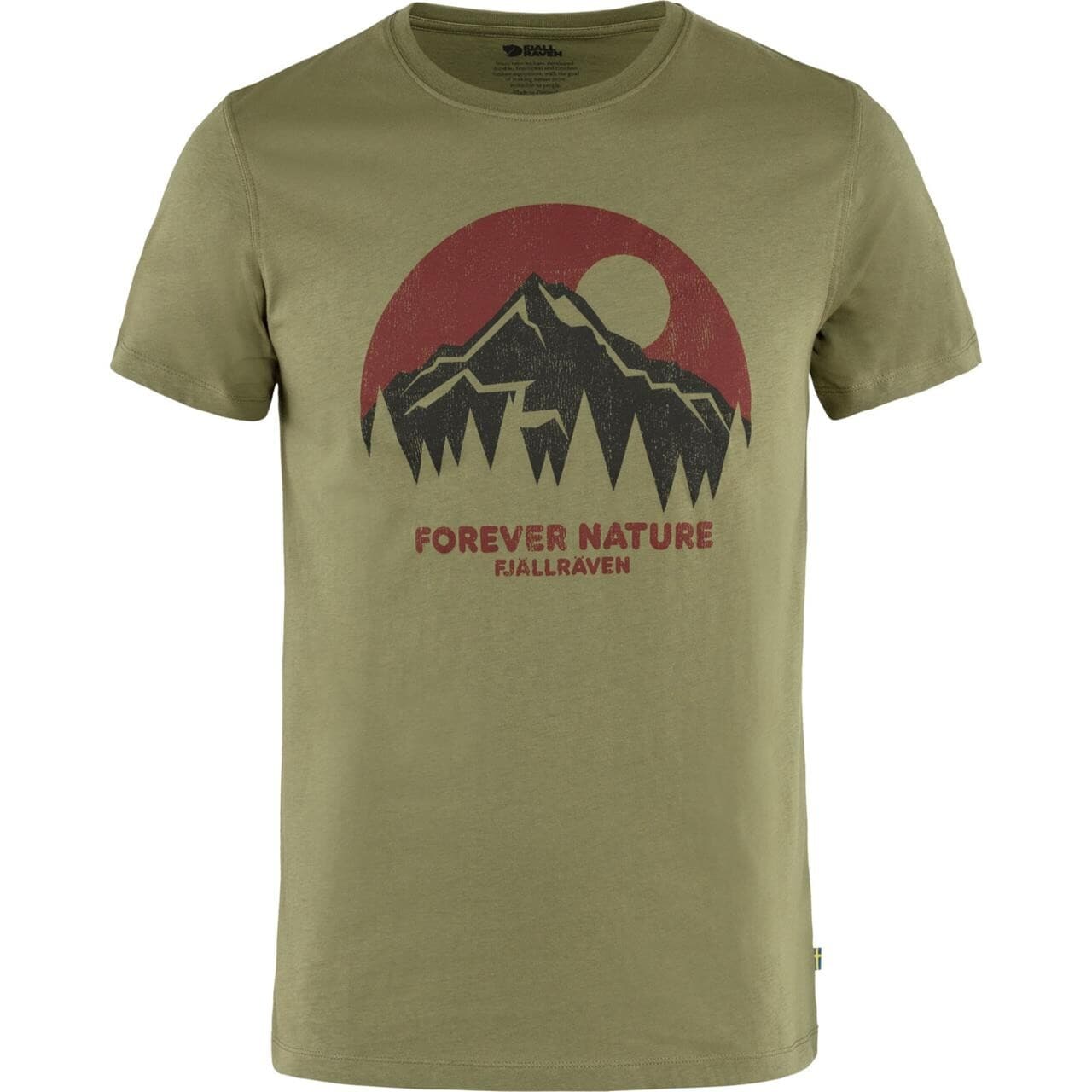 Fjällräven Mens Nature T-shirt  (Grøn (GREEN/620) Small)