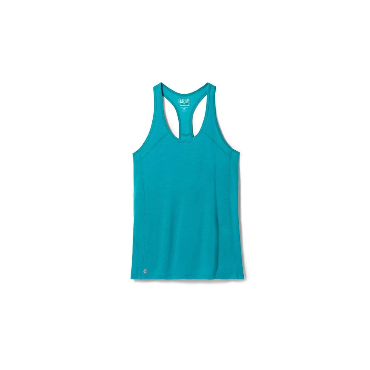 Smartwool Womens Merino Sport 120 Racerback Tank  (Blå (DEEP LAKE) Medium)