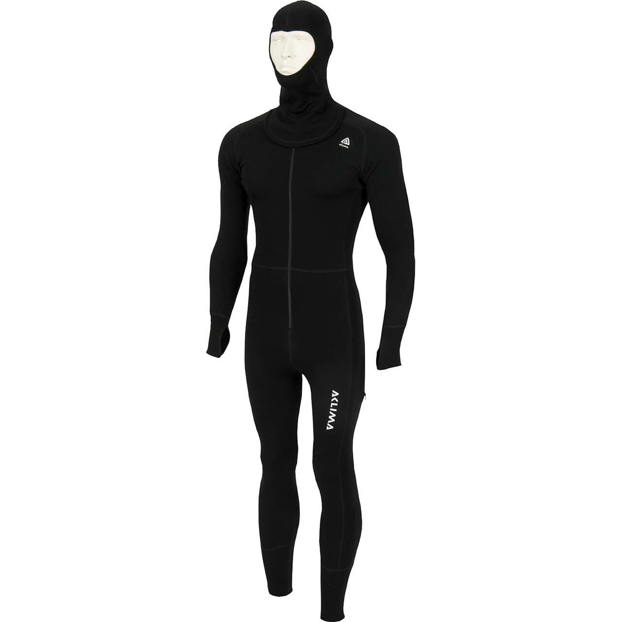 Aclima Mens Warmwool Overall (Sort (BLACK) Medium)