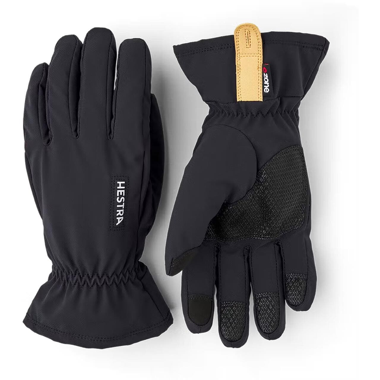 Hestra Czone Contact Pick Up 5 Finger (Sort (BLACK) 12)