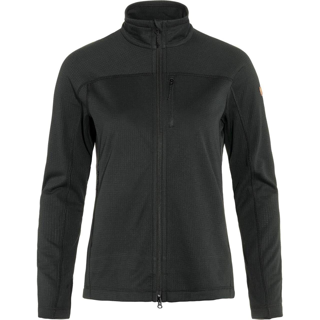 Fjällräven Womens Abisko Lite Fleece Jacket (Sort (BLACK/550) X-large)