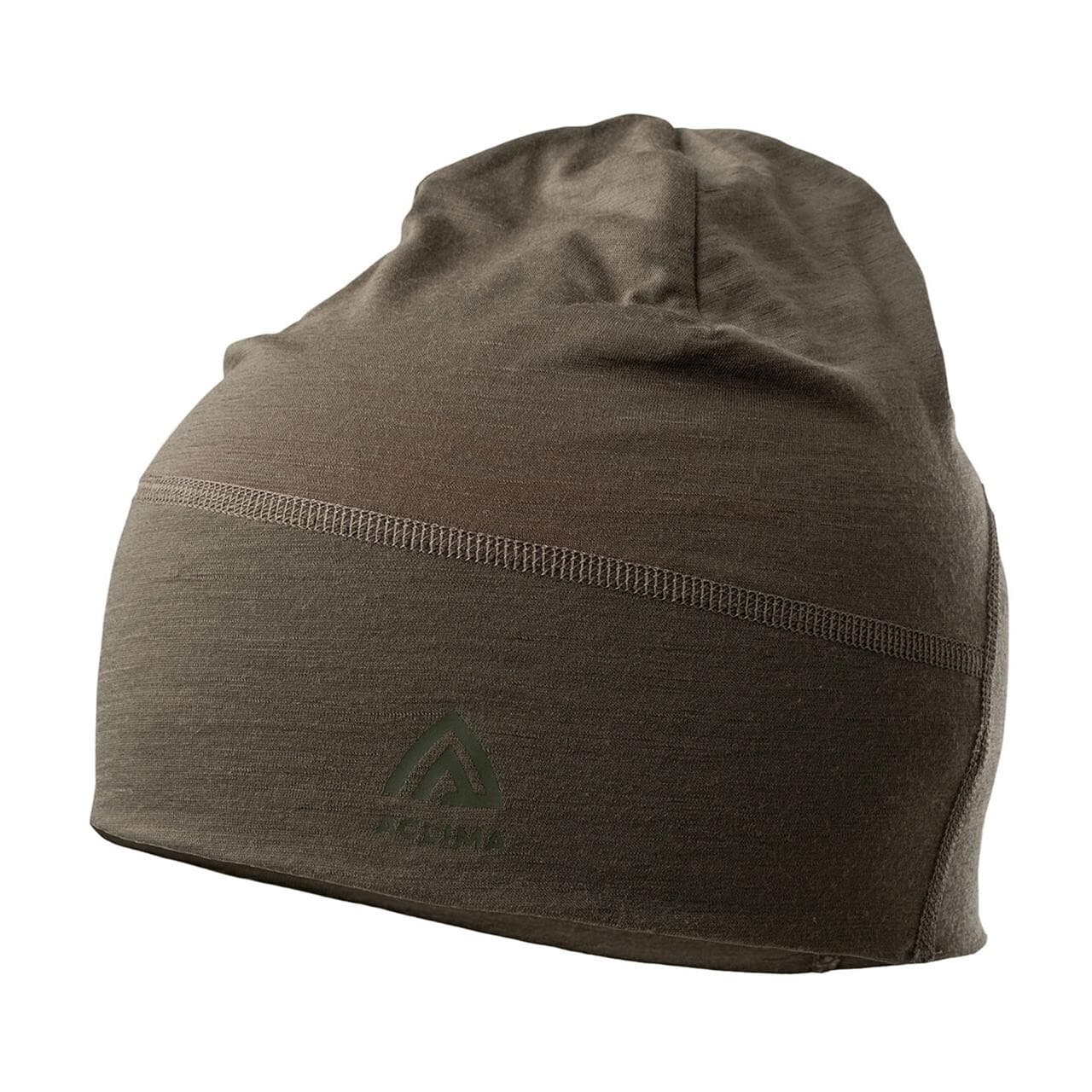 Aclima LightWool Hunting Beanie (Grå (TARMAC/ORANGE TIGER) One size)