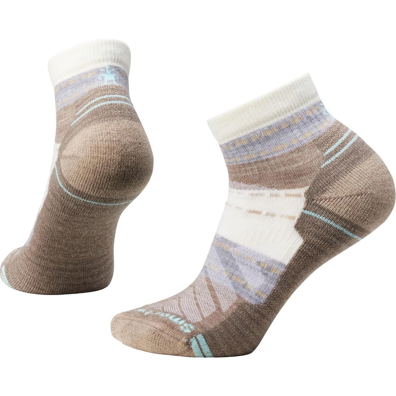 Smartwool Womens Hike Light Cushion Margarita Ankle (Beige (NATURAL) 38-41)
