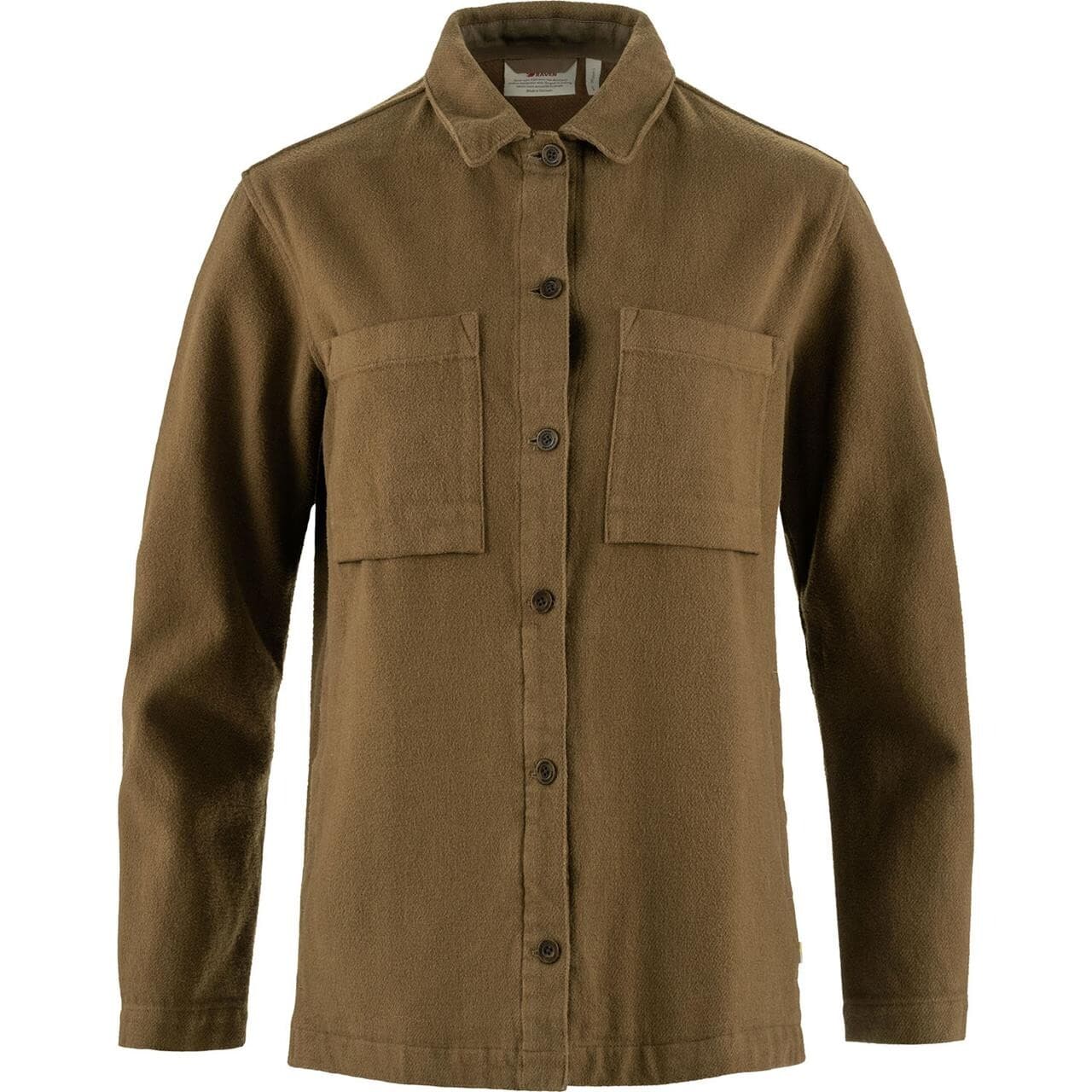 Fjällräven Womens Singi Flannel Overshirt (Brun (WOOD BROWN/265) XX-small)