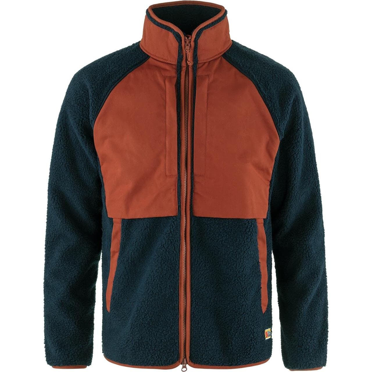Fjällräven Mens Vardag Pile Jacket (Blå (NAVY-AUTUMN LEAF/560-215) Large)