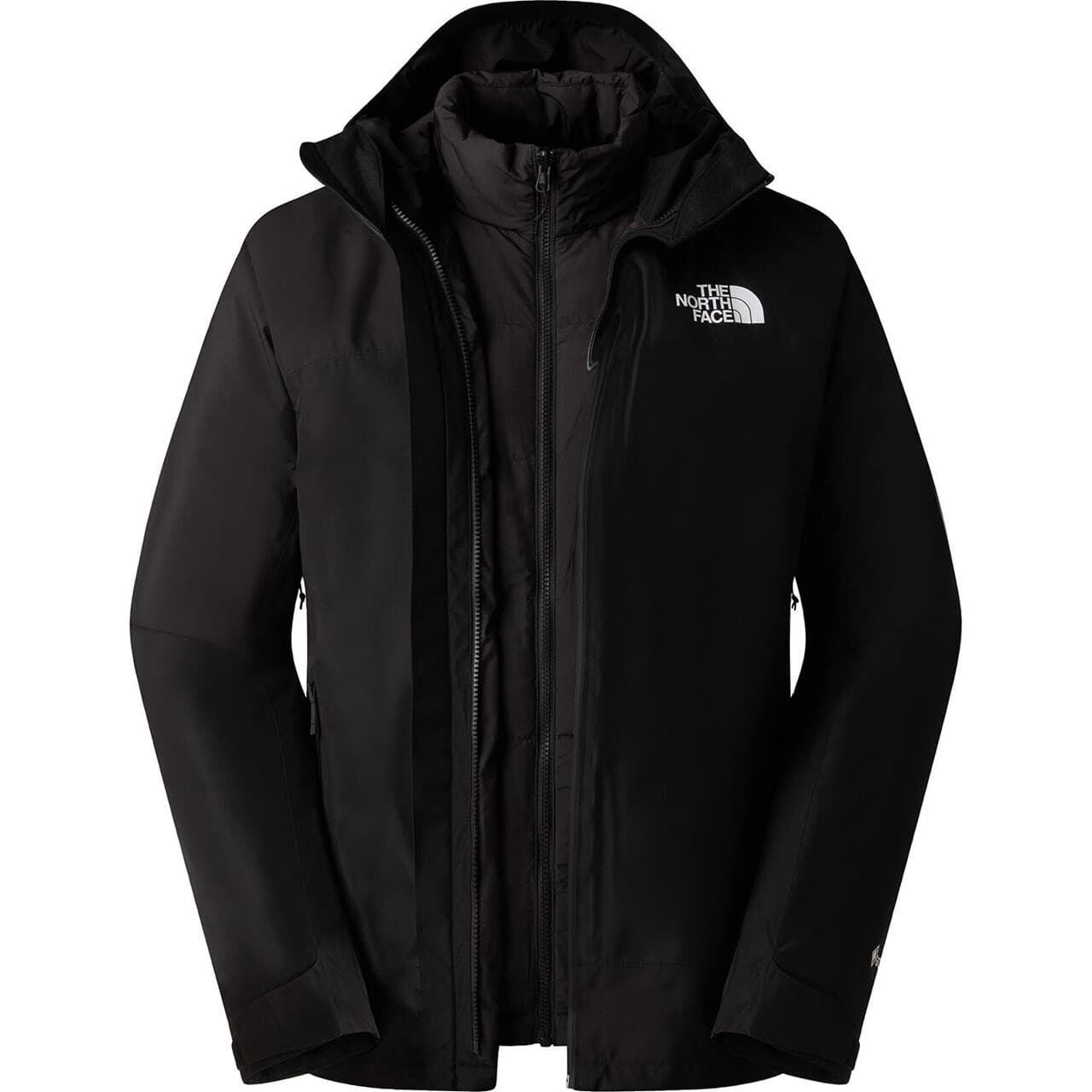 The North Face Mens Mountain Light Triclimate GTX Jacket (Sort (TNF BLACK-NPF/R) Large)