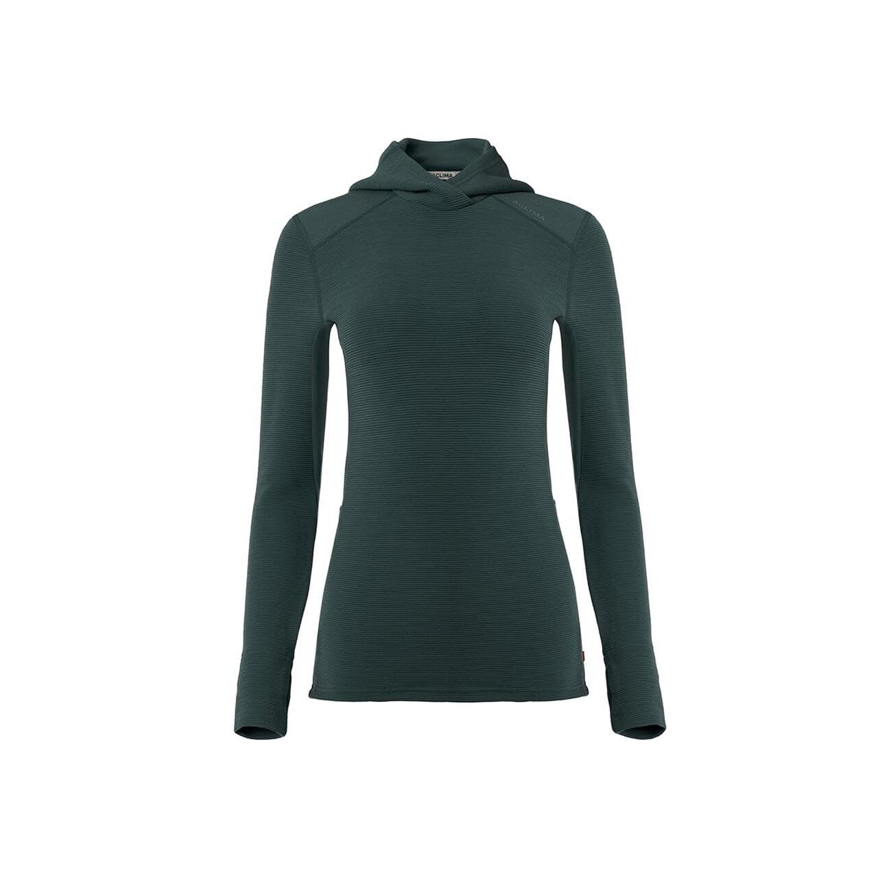 Aclima Womens StreamWool Hoodie (Grøn (GREEN GABLES) Medium)