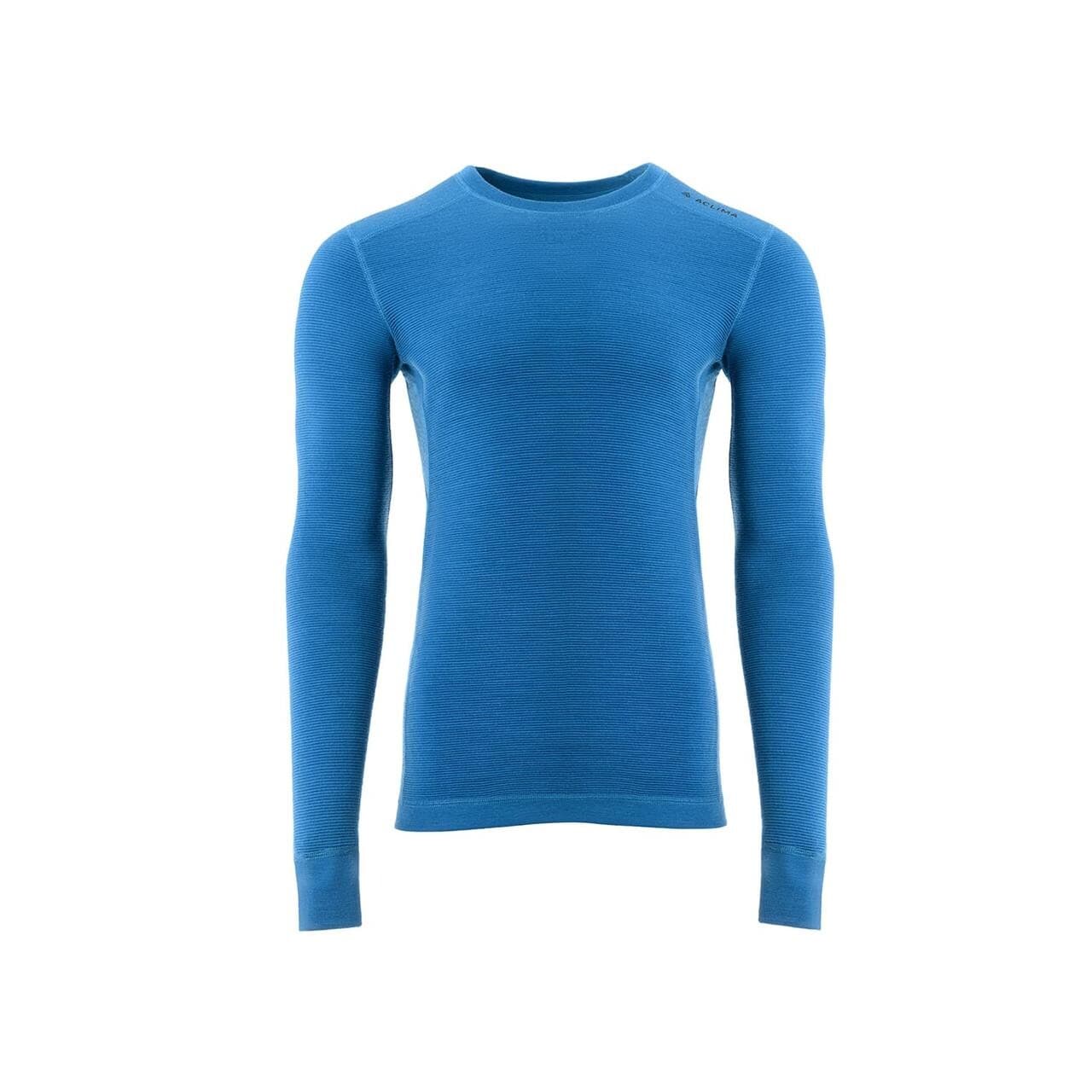 Aclima Mens StreamWool Crew Neck (Blå (CORSAIR) Large)