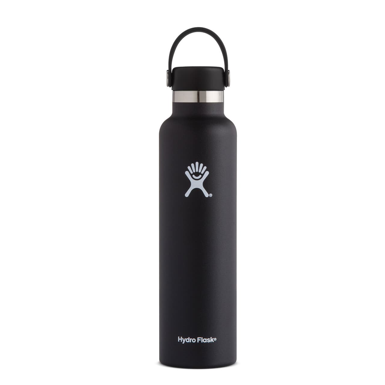 Hydro Flask Standard Mouth Flex 24oz 709ml (Sort (BLACK))