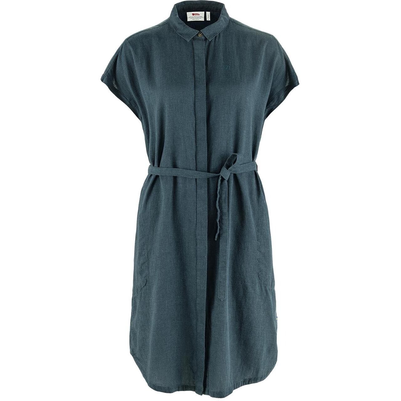 Fjällräven Womens Övik Hemp Dress (Blå (MOUNTAIN BLUE/570) Large)