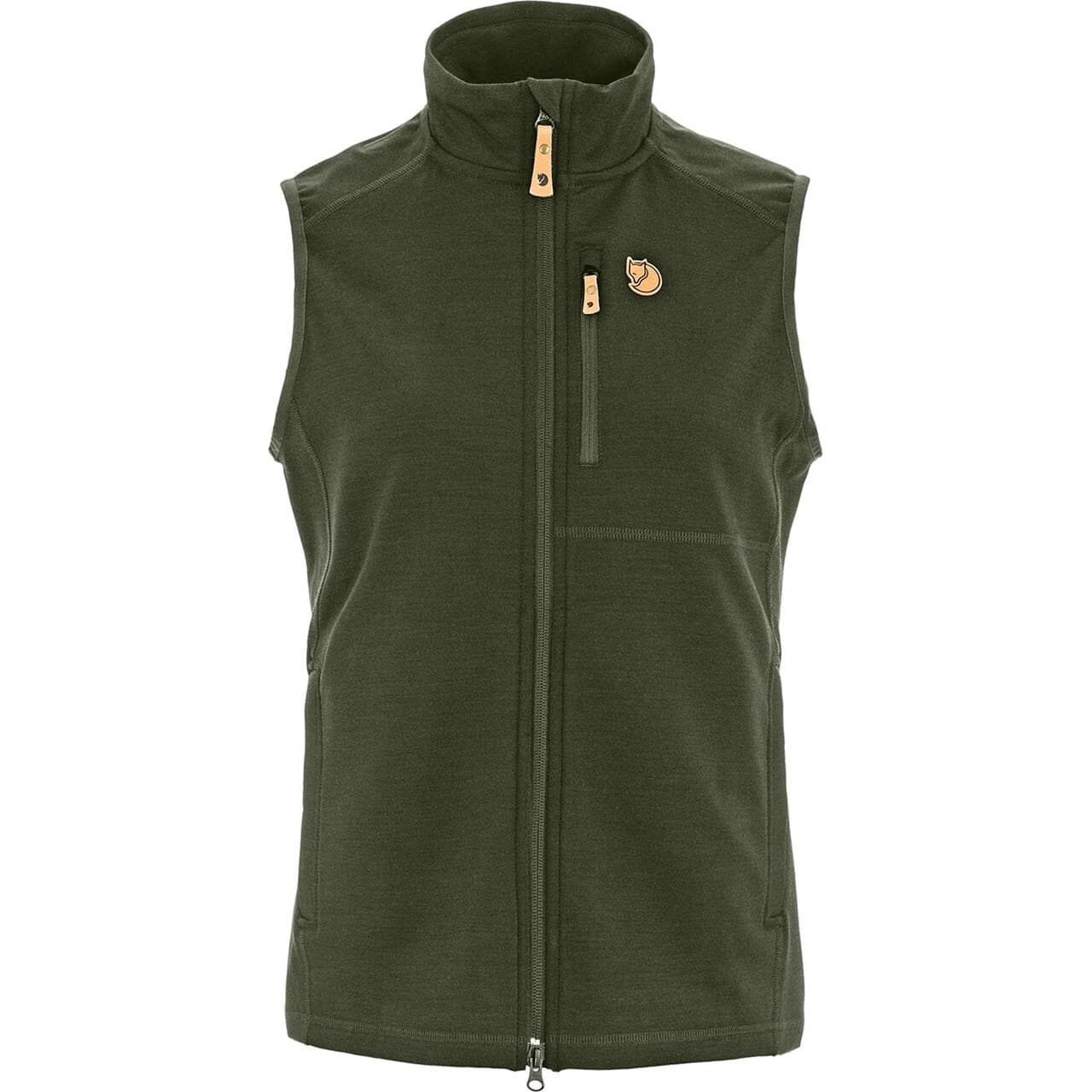 Fjällräven Womens Keb Fleece Vest (Grøn (DEEP FOREST/662) Large)
