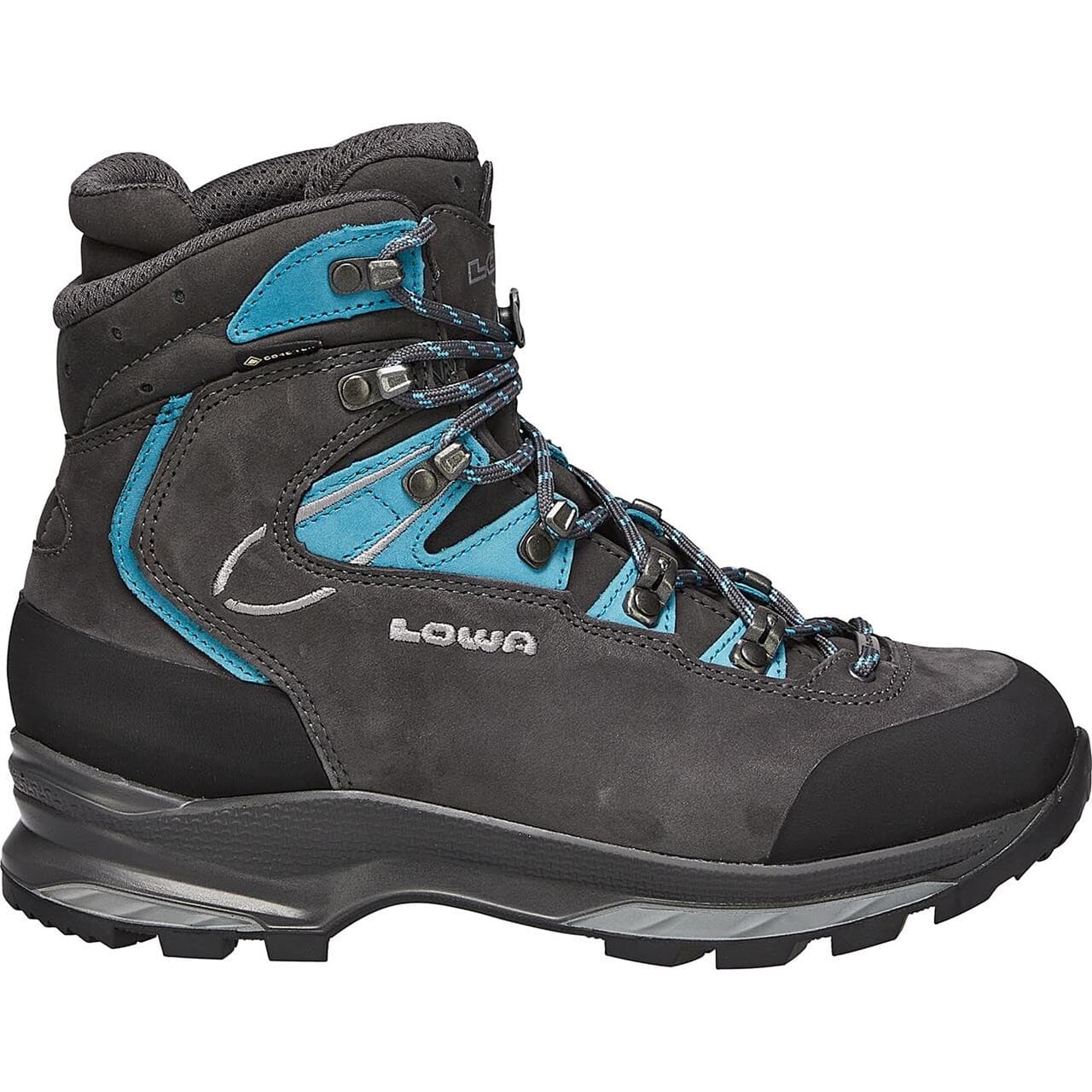 Lowa Womens Mauria Evo GTX Wide (Grå (ANTHRACITE/TURQUOISE) 38)