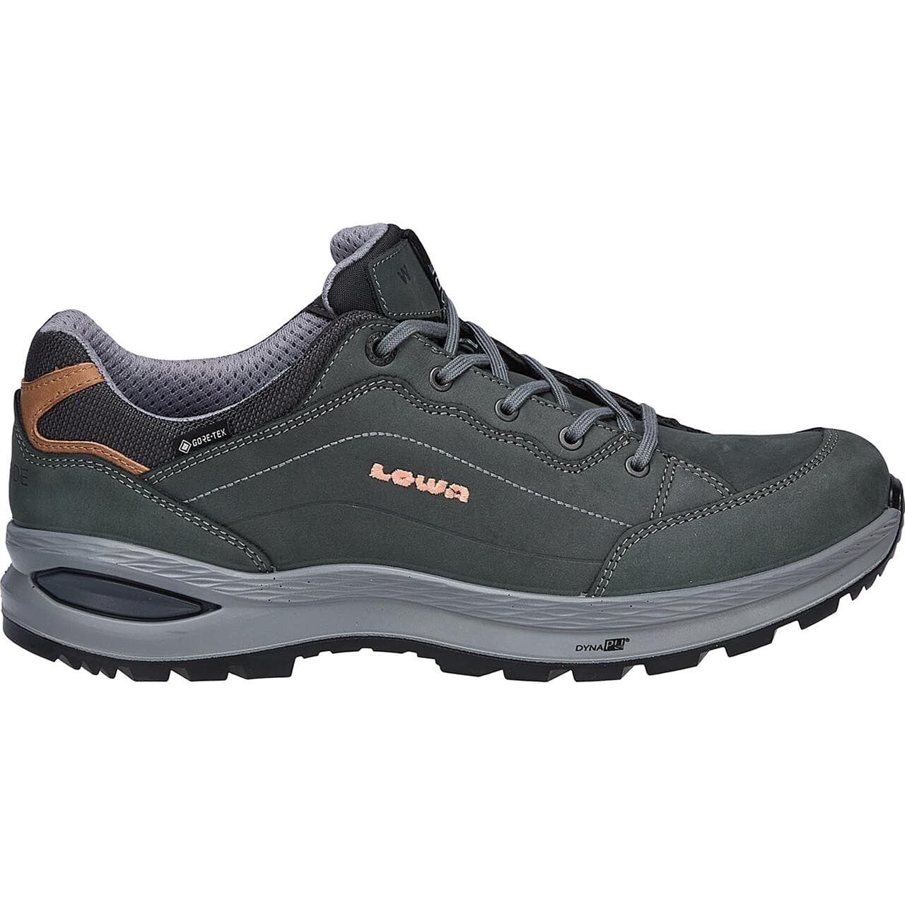 Lowa Womens Renegade Evo GTX Lo Wide (Grøn (GRAPHITE/APRICOT) 40)