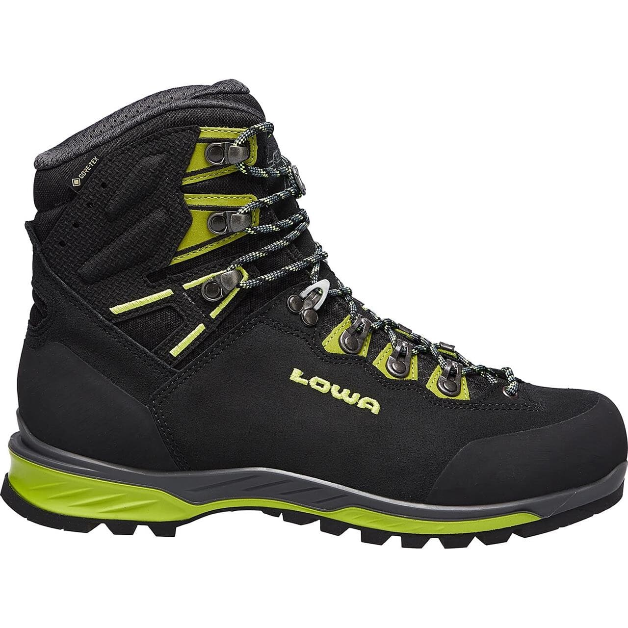 Lowa Mens Ticam Evo GTX (Sort (BLACK/LIME) 45)