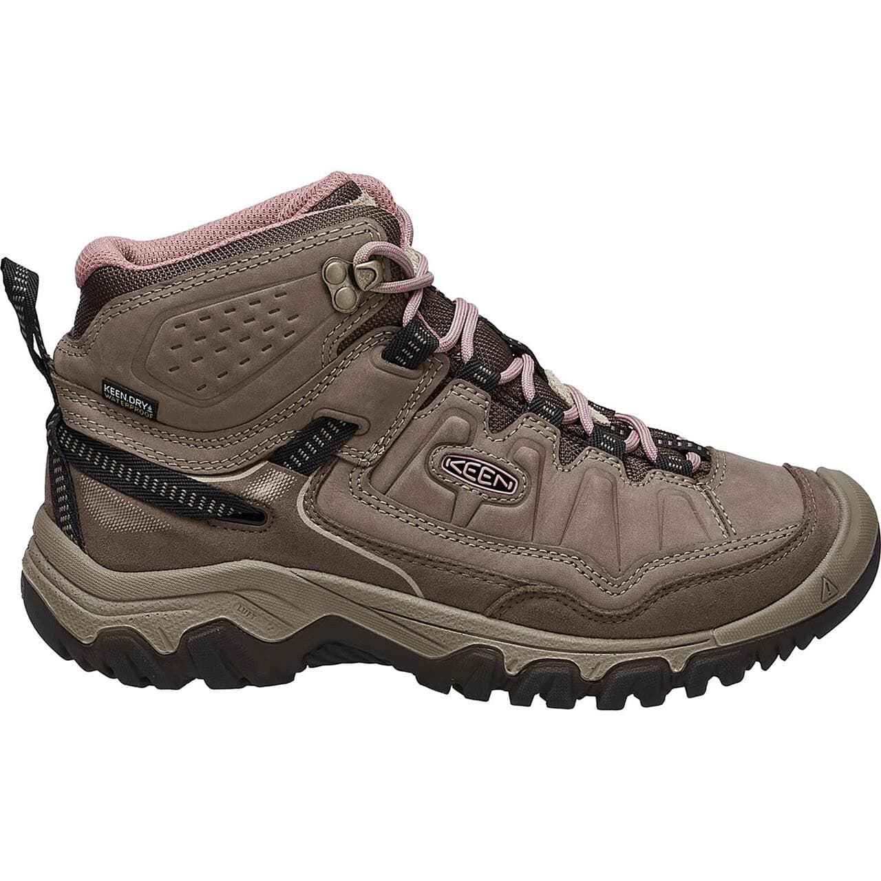Keen Womens Targhee IV Mid WP (Brun (BRINDLE/NOSTALGIA ROSE) 38)