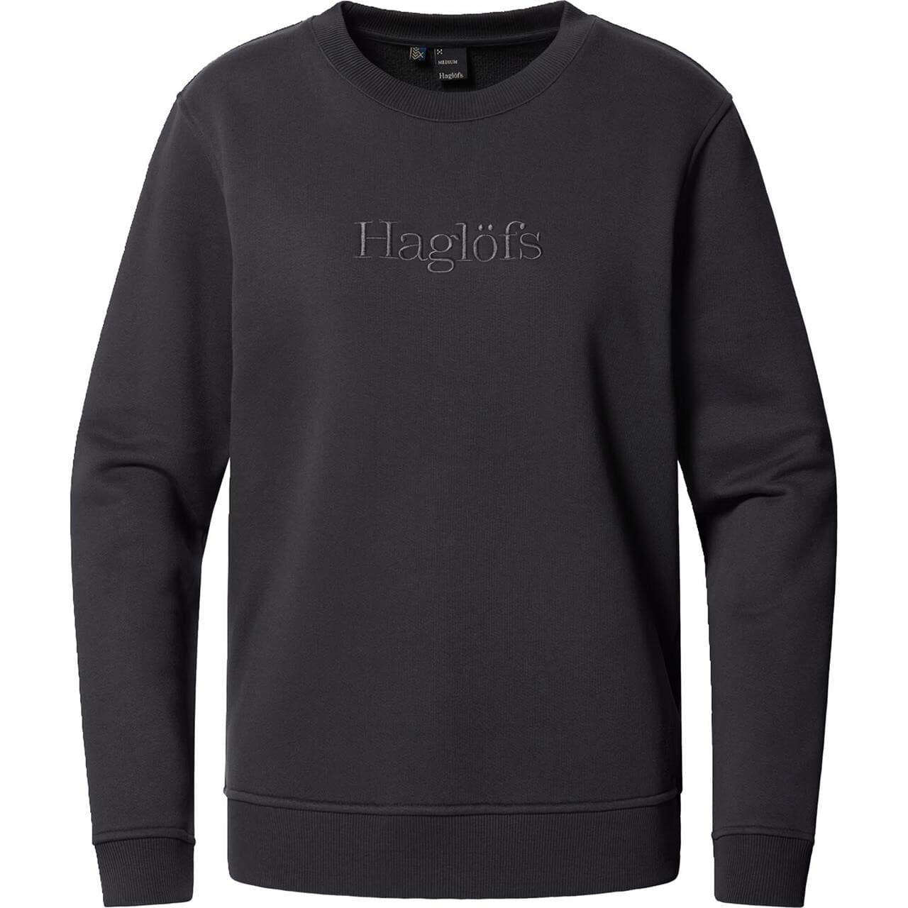 Haglöfs Womens Haglöfs Crewneck (Sort (TRUE BLACK) X-small)