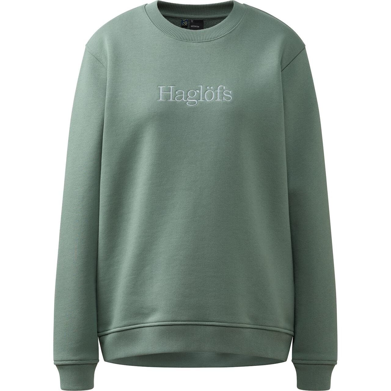 Haglöfs Womens Haglöfs Crewneck (Grøn (CHLOROPHYLL GREEN) X-small)