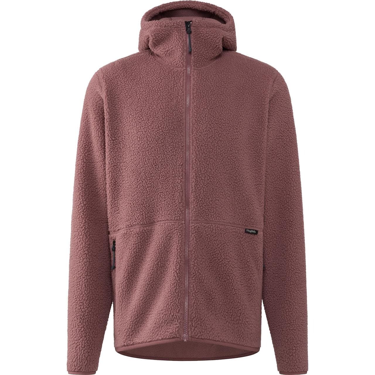 Haglöfs Mens Funäs Pile Hood (Lyserød (MISTY MAUVE) Small)