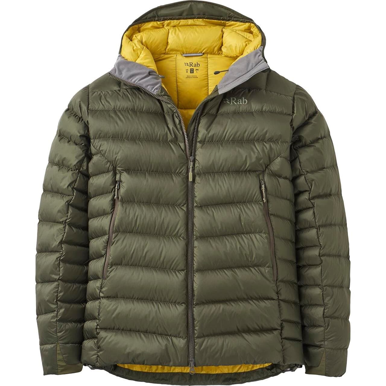 RAB Mens Electron Pro Hoody (Grøn (ARMY) Medium)