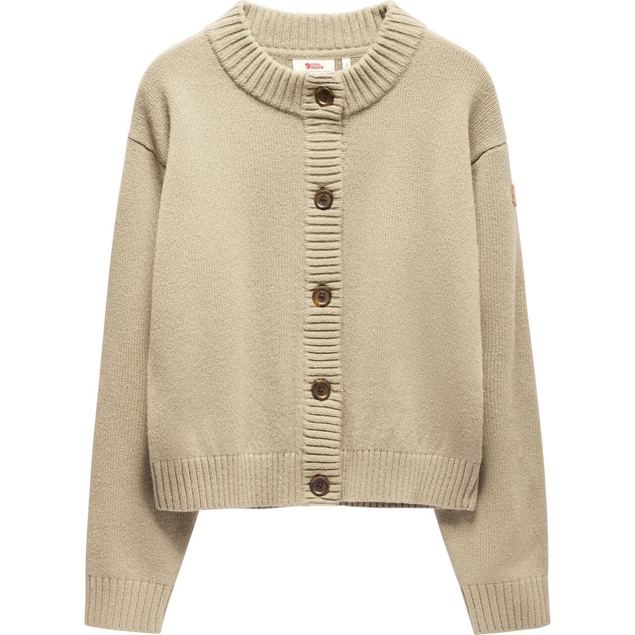 Fjällräven Womens Övik Cardigan (Beige (LIGHT BEIGE/191) XX-small)