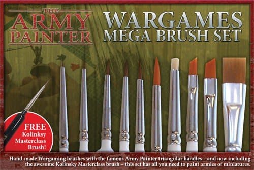 Army Painter -  Starter Set: Mega Brush Set (Box) - ST5113