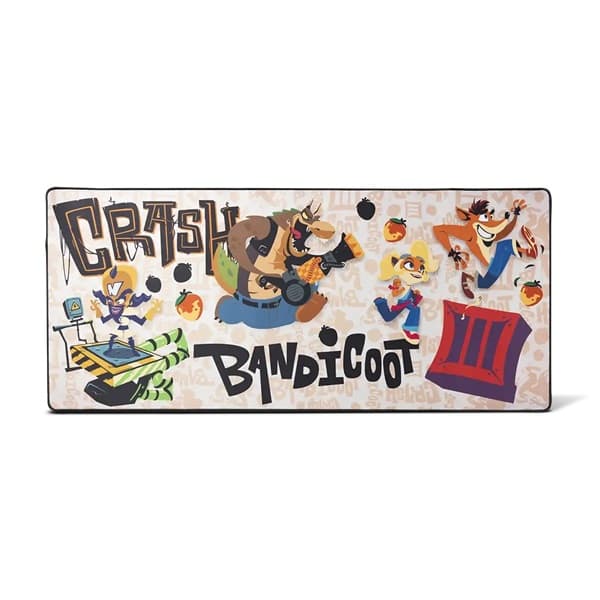 Crash Bandicoot - Illustration - MusemÃ¥tte / Mousemat