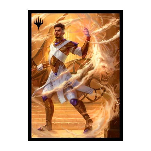 100 Lommer! Magic Aetherdrift: Basri, Tomorrows Champion (Borderless) - Matte Deck Protector Sleeves - Ultra Pro #38665