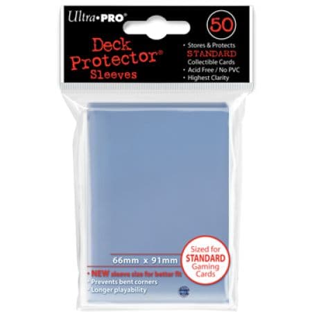 50 lommer -  Ultra Pro - PRO-Gloss: Clear (Klare) (Høj kvalitet) - Sleeves #82667