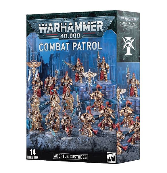 Combat Patrol: Adeptus Custodes (2024) - Begynderbox - 99120108094
