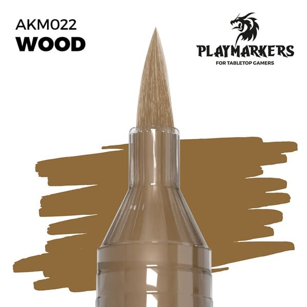 AK Interactive - Playmarkers: Wood (Paint Marker/Malingstusch)