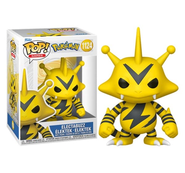 Funko Pop: Pokemon - Electabuzz #1124 - Games Vinyl Figure 9cm