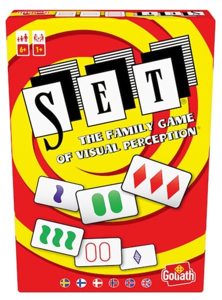 SET (Engelsk+Nordic) - Card Game