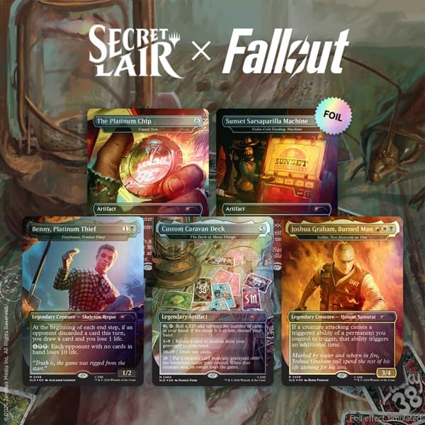 Secret Lair Drop Series (2026): The Rad Superdrop: Secret Lair x Fallout: Welcome to New Vegas (Foil)