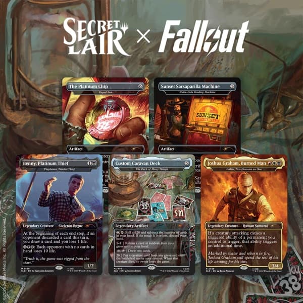 Secret Lair Drop Series (2026): The Rad Superdrop: Secret Lair x Fallout: Welcome to New Vegas (Regular)