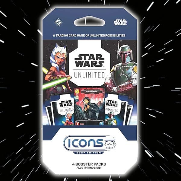 Star Wars: Unlimited TCG - Icons 2027 Edition - Booster & Card 4-Pack (Sleeved Blister)