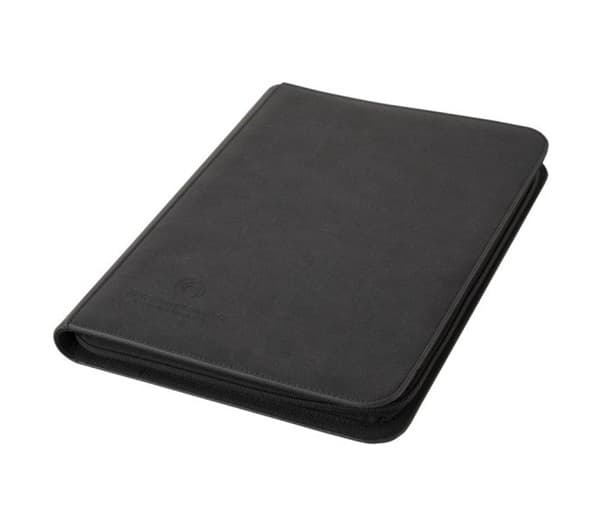 TreasureWise - WiseGuard: Zippered 9-Pocket Binder (Holder 360 Kort) - Black