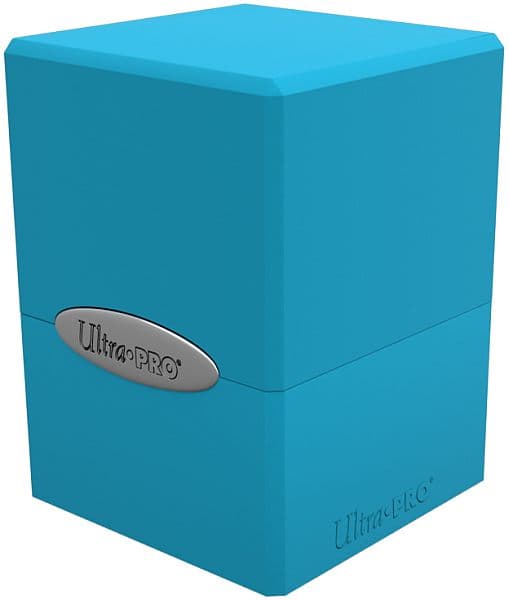 Deck Box - Satin Cube: Sky Blue (Blå) - Ultra Pro #15589