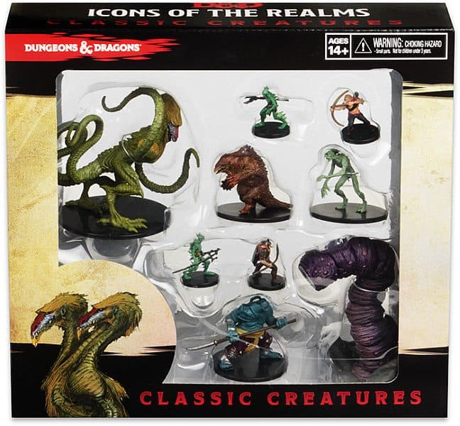 D&D - Fantasy Miniatures - Icons of the Realms: Classic Creatures