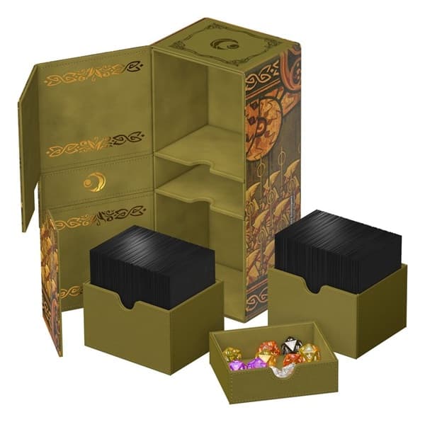 Ultimate Guard Twin Flip'n'Tray Deck Case (Deck Box) 266+ Standard Size XenoSkin Squaroes: Magic: The Gathering - Lorwyn Eclipsed: Chronicle of Victory