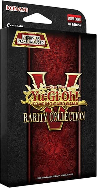 Yu-Gi-Oh! Booster Pakke Rarity Collection 5 Tuckbox (EU) - Box med 3 Pakker