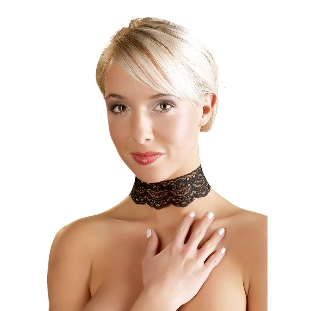 Cottelli Jewels - Blonde halsbånd sort