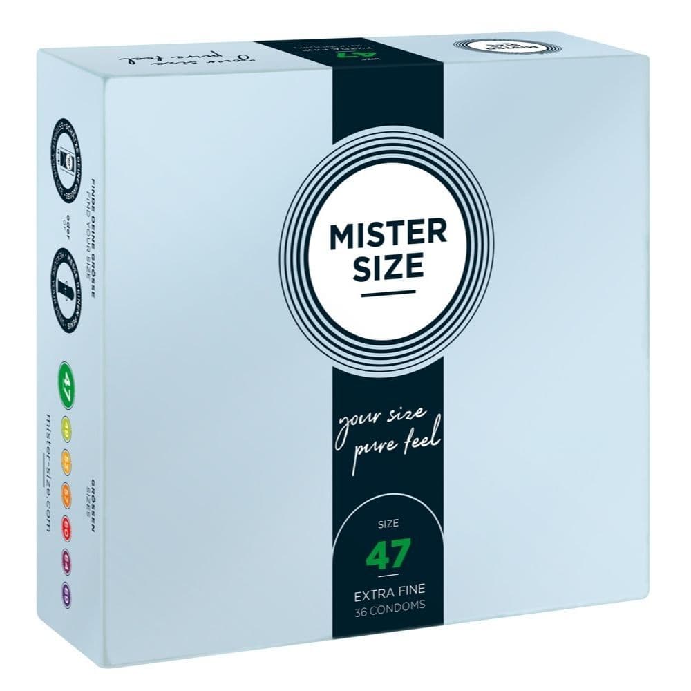 Mister Size 47 mm  -  Kondomer