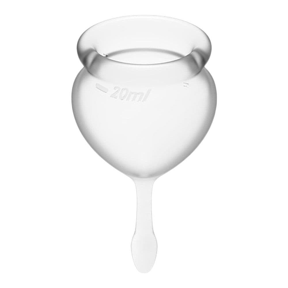 Satisfyer Feel Good Menstruationskop  -  2 stk.