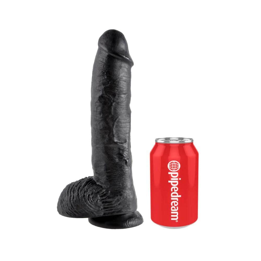 King Cock  -  25 cm Cock with Balls Realistisk Dildo