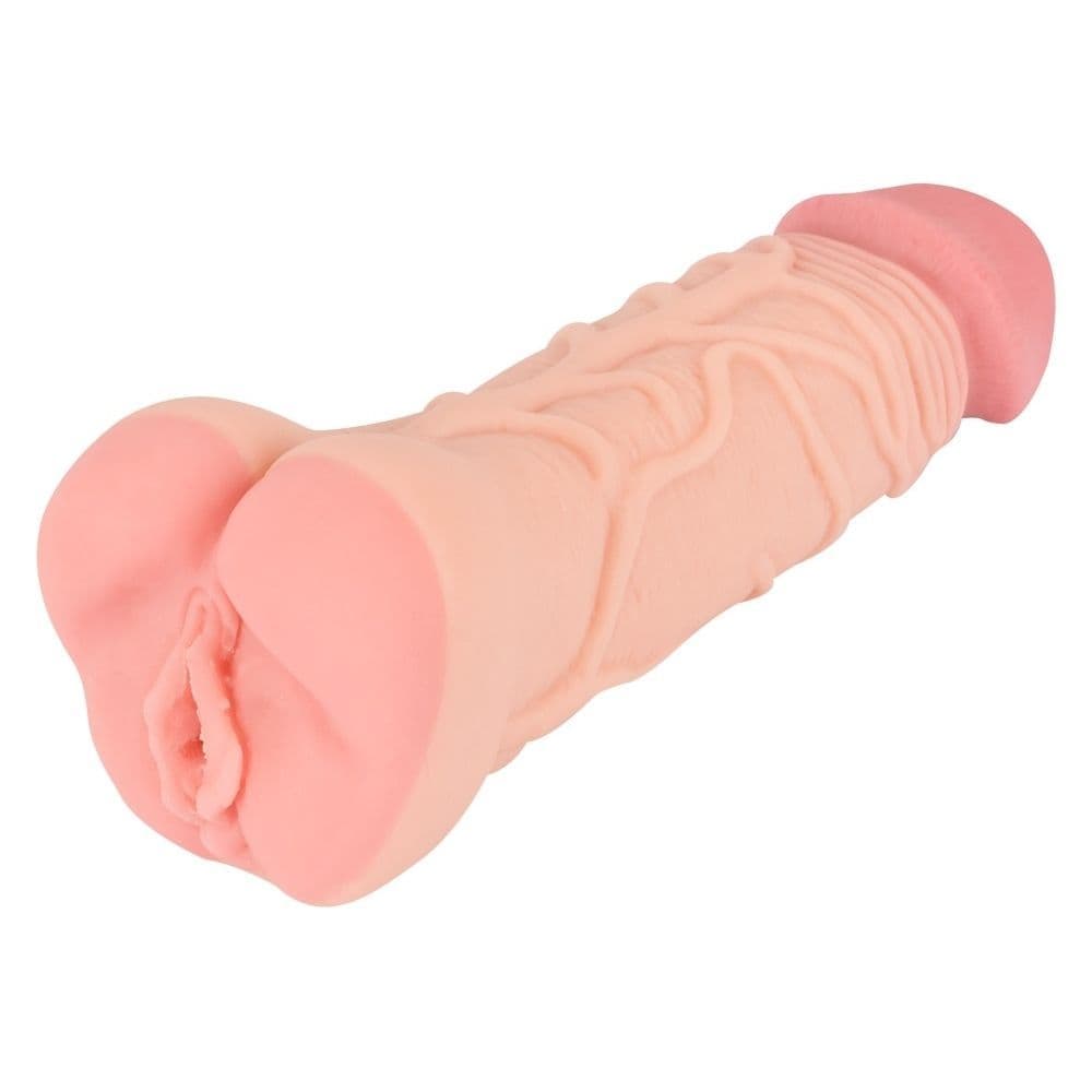 Nature Skin 2 i 1 Extension & Masturbator  -  Vagina