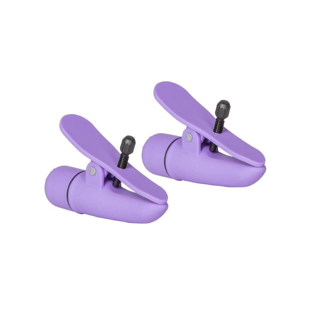 California Exotic Novelties Nipplettes  -  Bröstvårtsklämmor Med Vibration