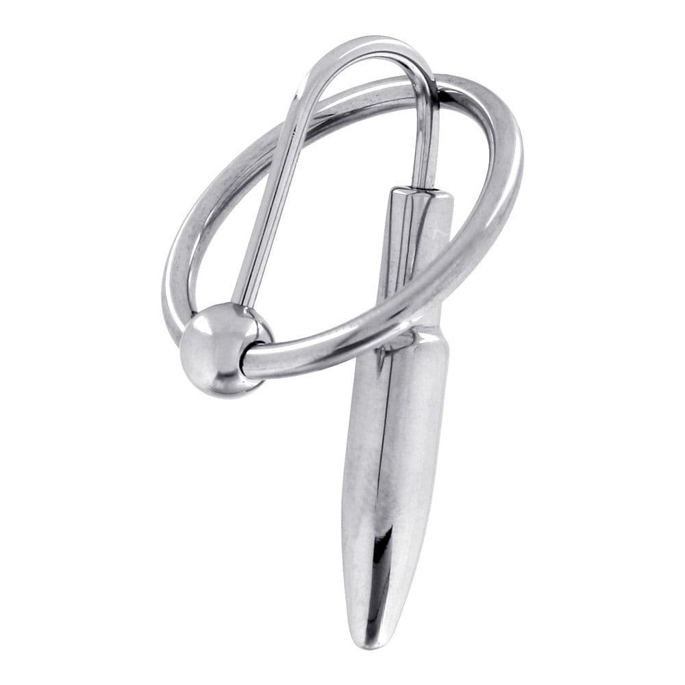 Penis Plug Med Glansring - 28 mm