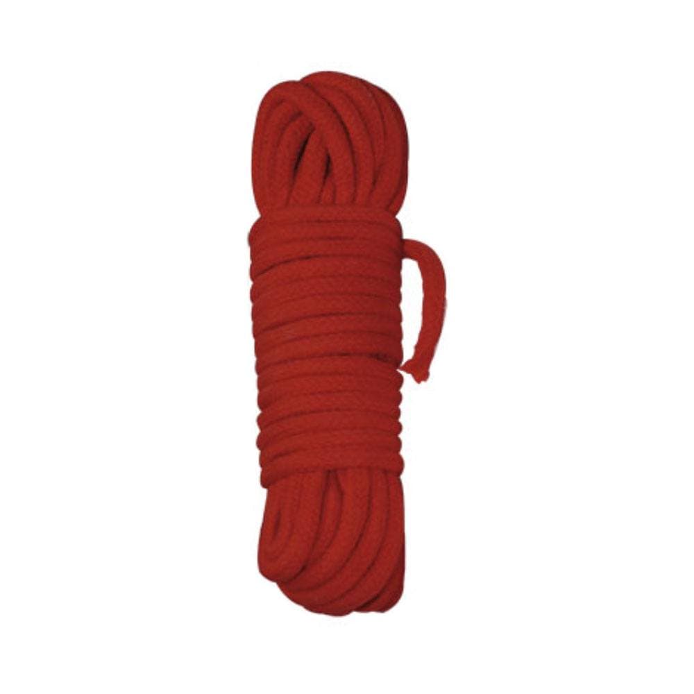 Bondage rope 10m red