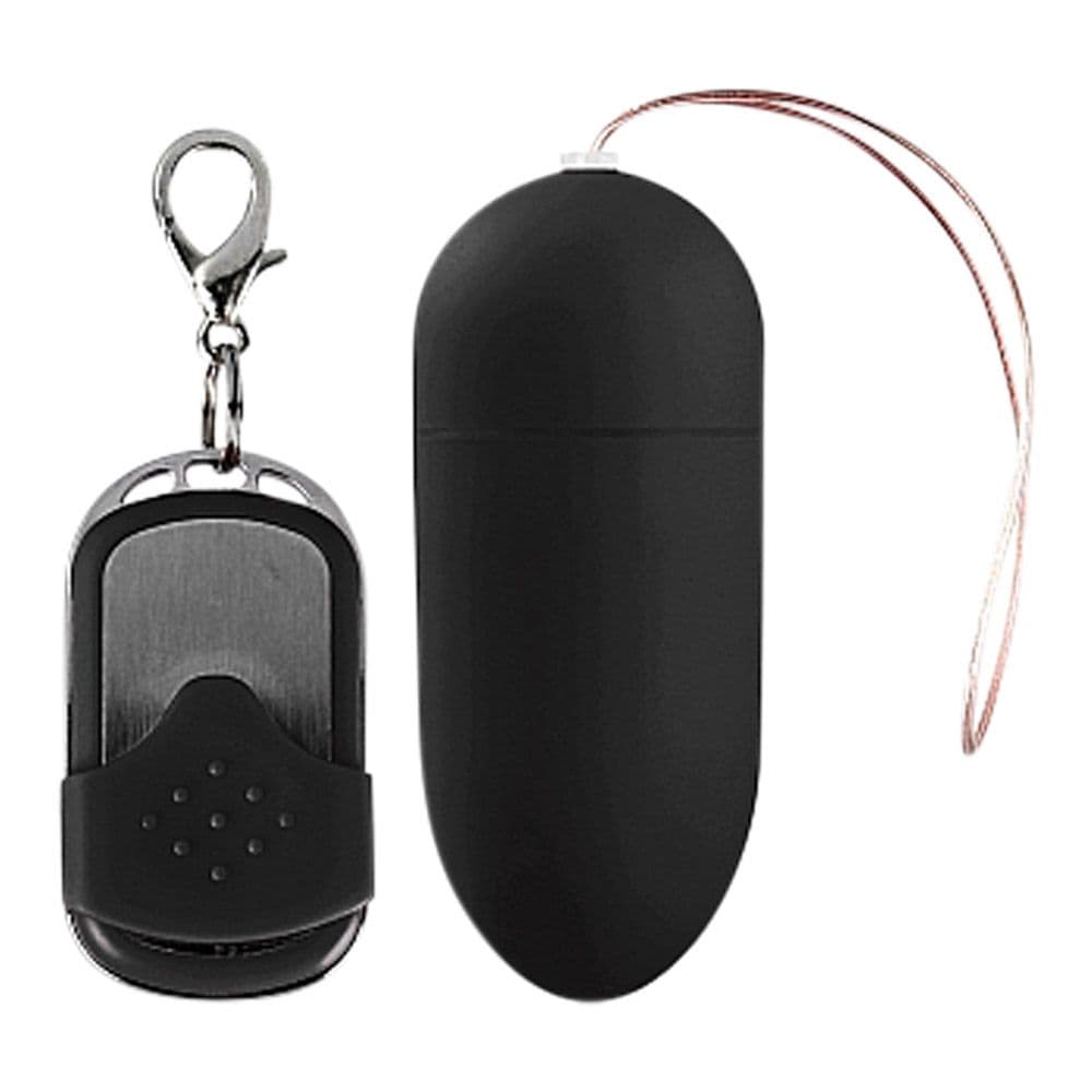 Shots Toys - Opladeligt Vibrator Æg m. 10 vibrationsstyrke-Sort