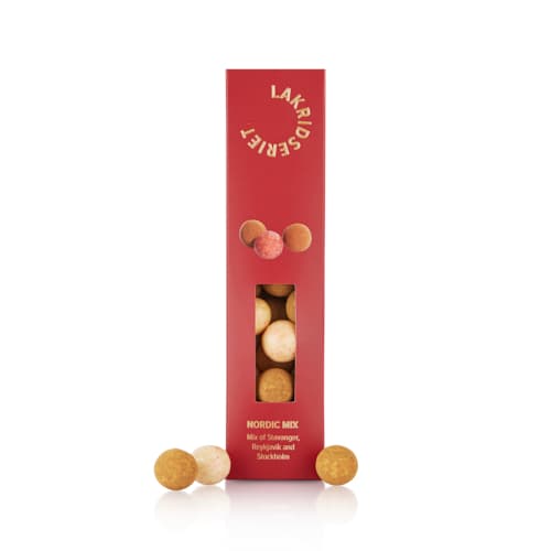 Lakridseriet - Nordic Mix - overtrukket lakrids- og vingummi mix - 170g